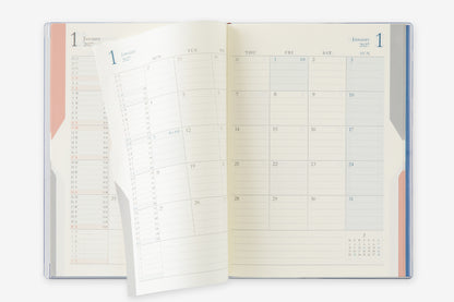 Midori 2027 Diary Double Schedule