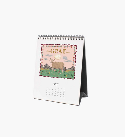 Rifle Paper Co. 2027 Country Farm Desk Calendar