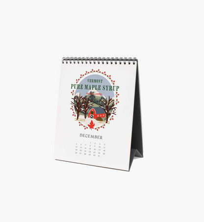 Rifle Paper Co. 2027 Country Farm Desk Calendar