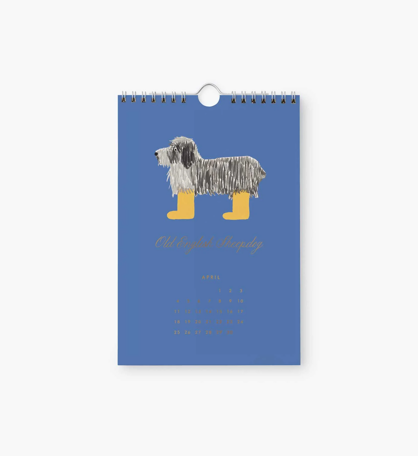 Rifle Paper Co. 2027 Dog of the Month Kitchen Calendar