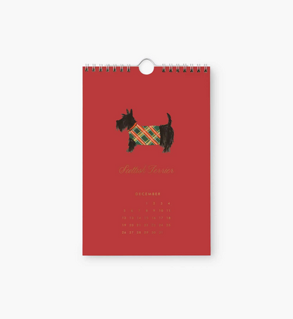 Rifle Paper Co. 2027 Dog of the Month Kitchen Calendar