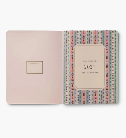 Rifle Paper Co. 2027 Monthly Planner - Book Club
