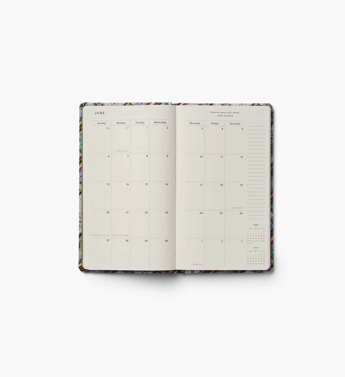 Rifle Paper Co. 2027 Pocket Weekly Planner - Paisley