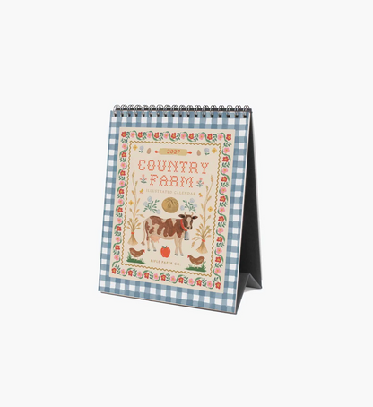 Rifle Paper Co. 2027 Country Farm Desk Calendar