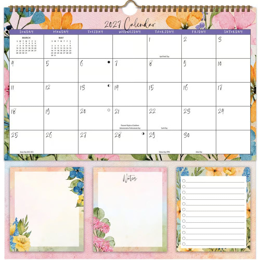 Wells St. 2027 Memo Mate Calendar
