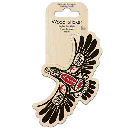 Native Northwest Wood Sticker