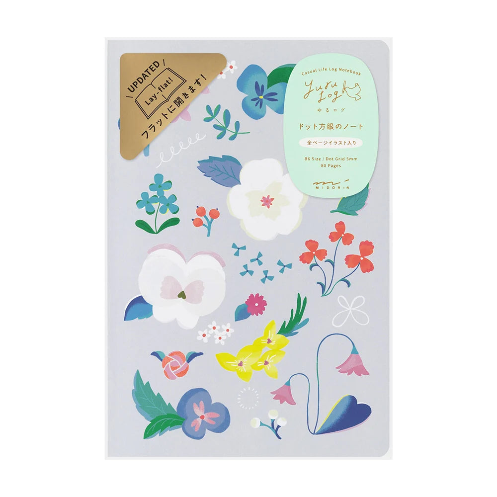 Yuru Log Notebook - Midori