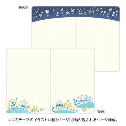 Yuru Log Notebook - Midori