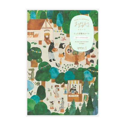 Yuru Log Notebook - Midori