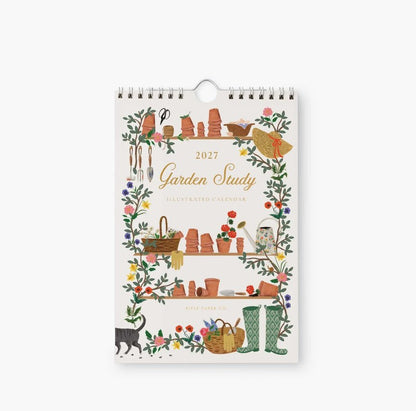 Rifle Paper Co. 2027 Garden Study Kitchen Calendar