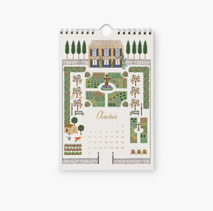 Rifle Paper Co. 2027 Garden Study Kitchen Calendar