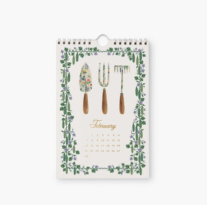 Rifle Paper Co. 2027 Garden Study Kitchen Calendar
