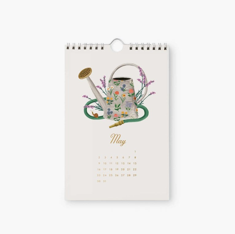 Rifle Paper Co. 2027 Garden Study Kitchen Calendar