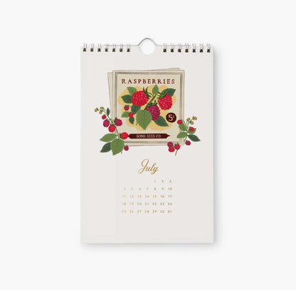 Rifle Paper Co. 2027 Garden Study Kitchen Calendar
