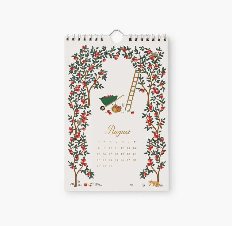 Rifle Paper Co. 2027 Garden Study Kitchen Calendar