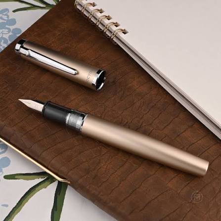 Procyon Luster Fountain Pen - Platinum