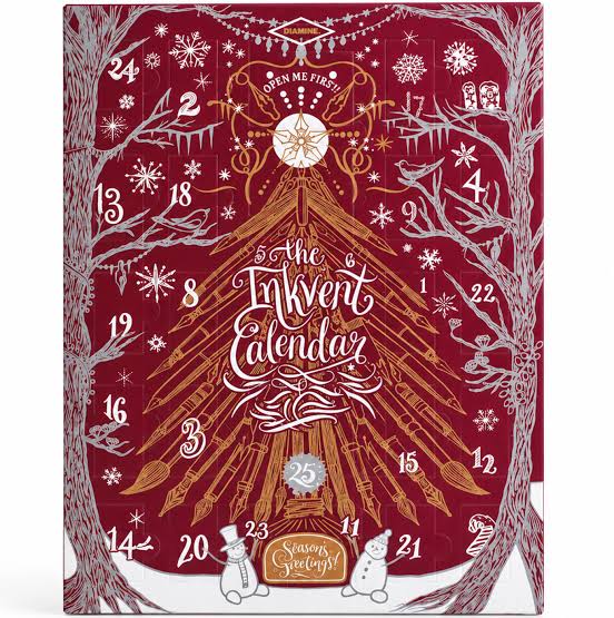 Diamine Inkvent Calendar Burgundy Edition 2026