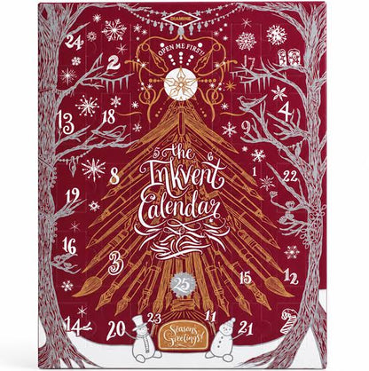 Diamine Inkvent Calendar Burgundy Edition 2026