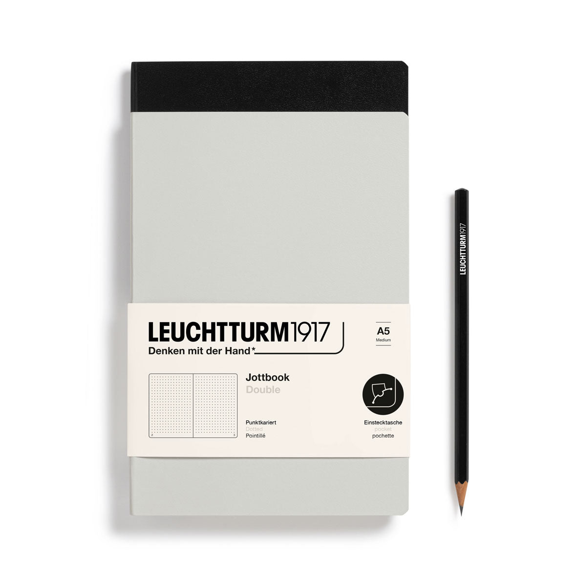 Leuchtturm Jottbook Double (in a pack of 2)