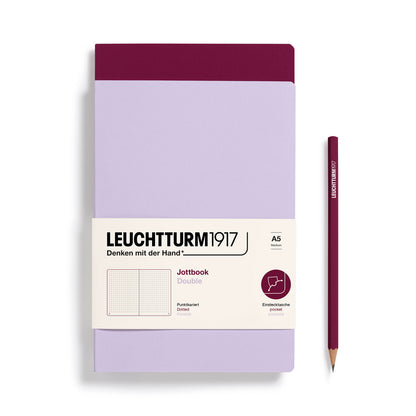 Leuchtturm Jottbook Double (in a pack of 2)