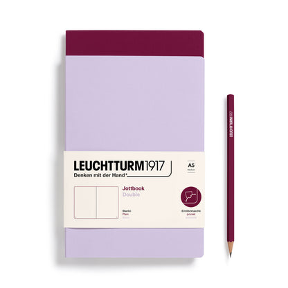 Leuchtturm Jottbook Double (in a pack of 2)