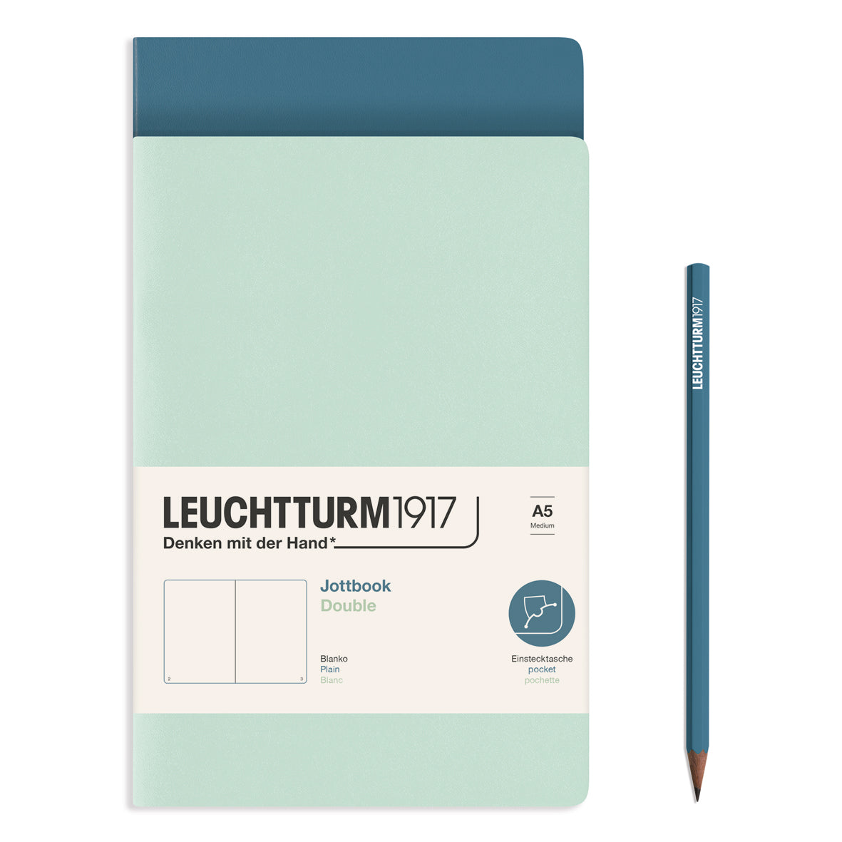 Leuchtturm Jottbook Double (in a pack of 2)
