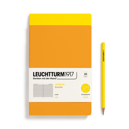 Leuchtturm Jottbook Double (in a pack of 2)
