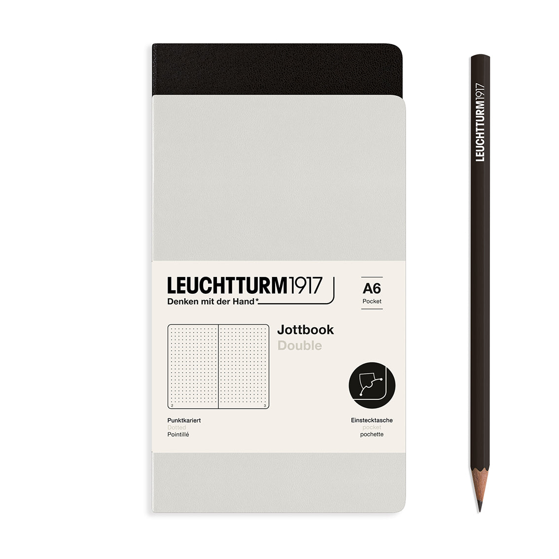 Leuchtturm Jottbook Double (in a pack of 2)