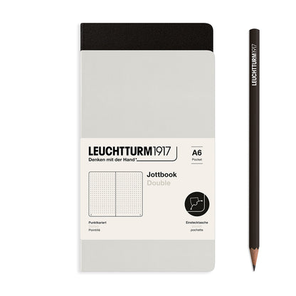 Leuchtturm Jottbook Double (in a pack of 2)