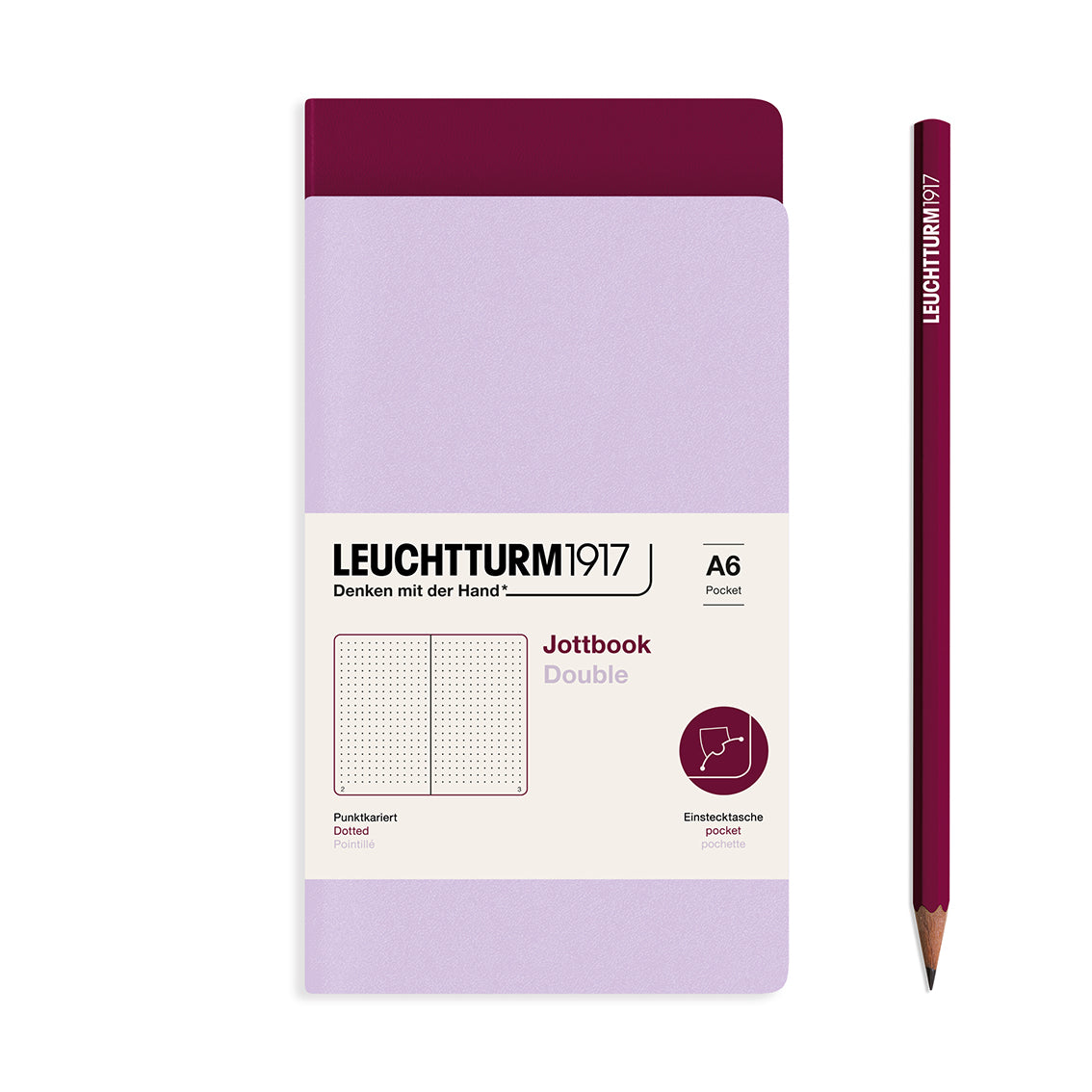 Leuchtturm Jottbook Double (in a pack of 2)