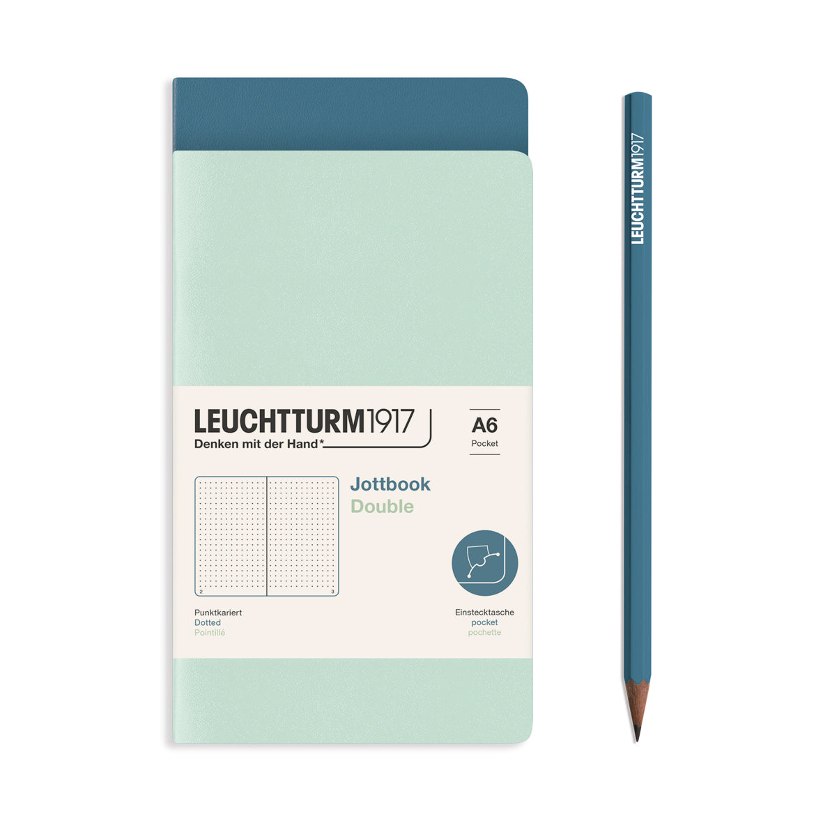 Leuchtturm Jottbook Double (in a pack of 2)