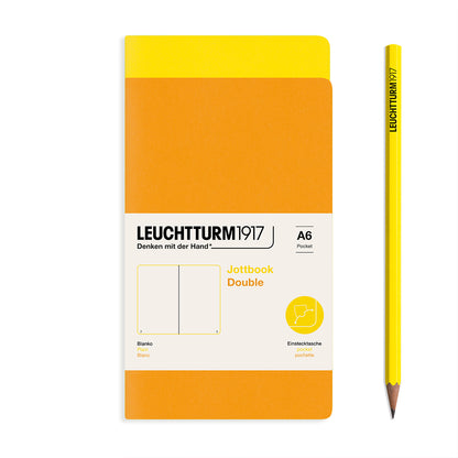Leuchtturm Jottbook Double (in a pack of 2)
