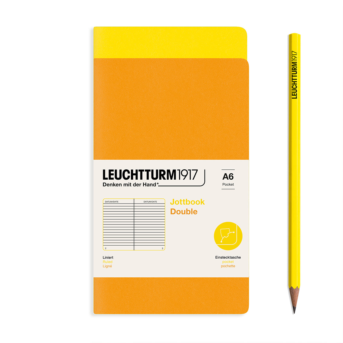 Leuchtturm Jottbook Double (in a pack of 2)