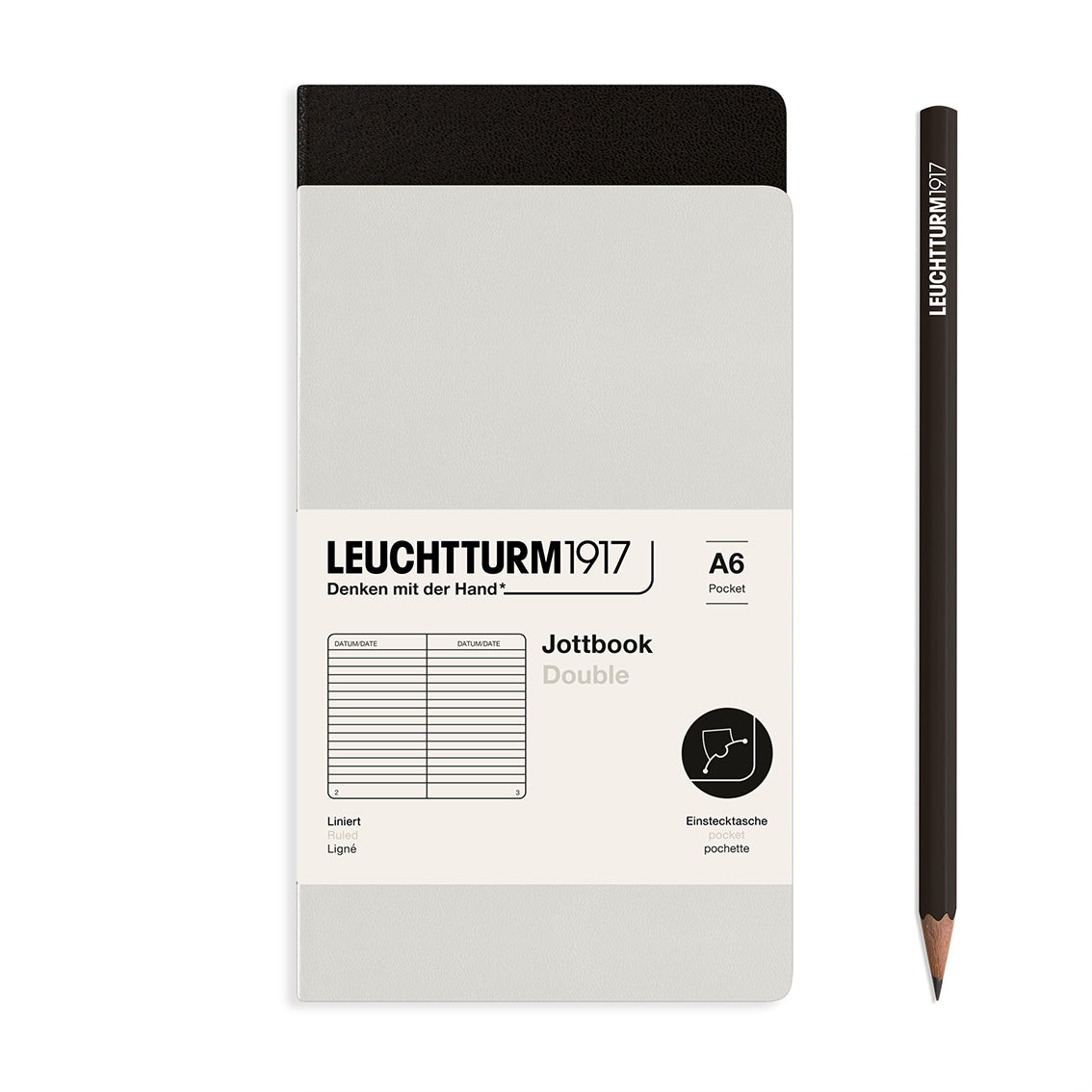 Leuchtturm Jottbook Double (in a pack of 2)
