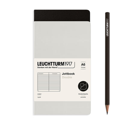 Leuchtturm Jottbook Double (in a pack of 2)