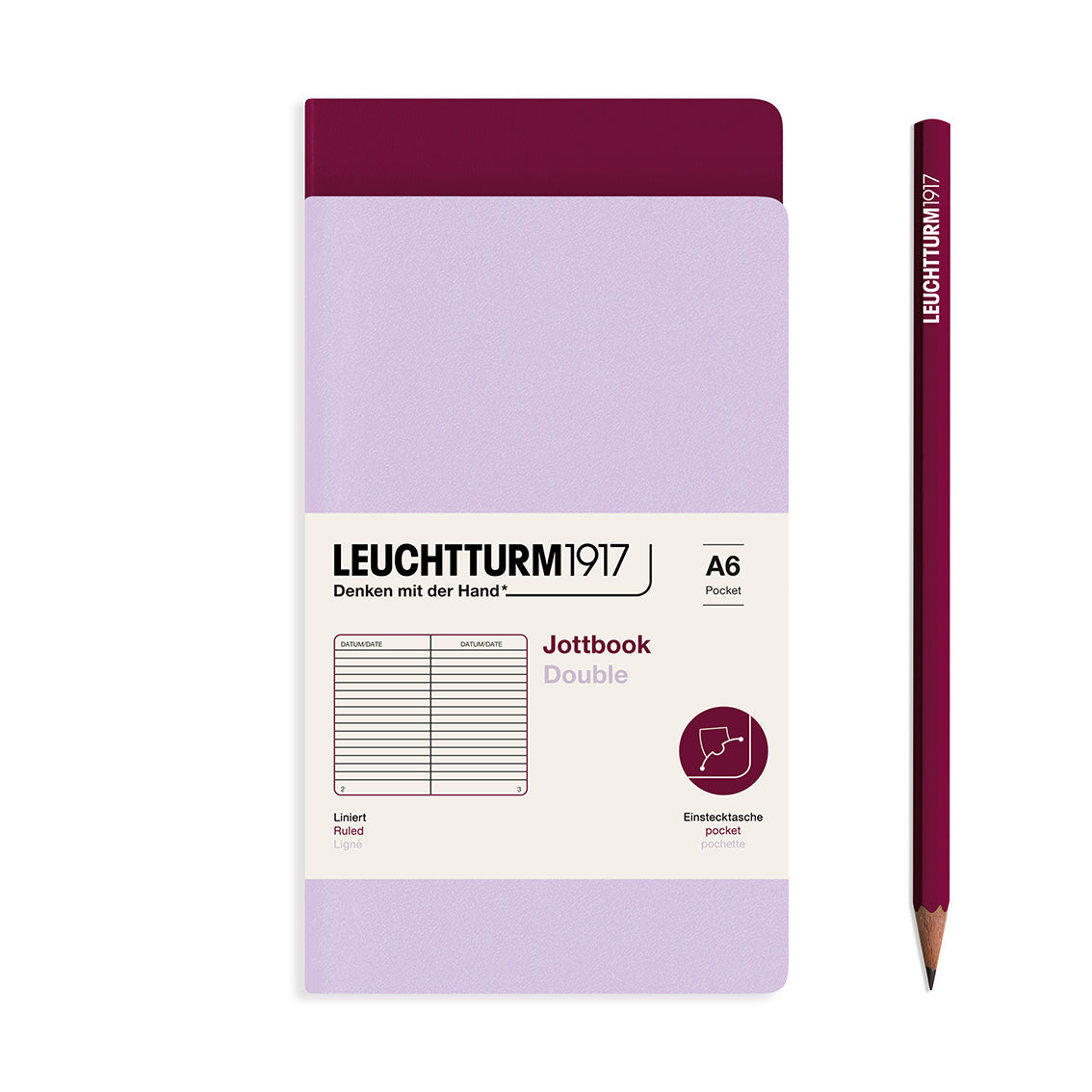 Leuchtturm Jottbook Double (in a pack of 2)