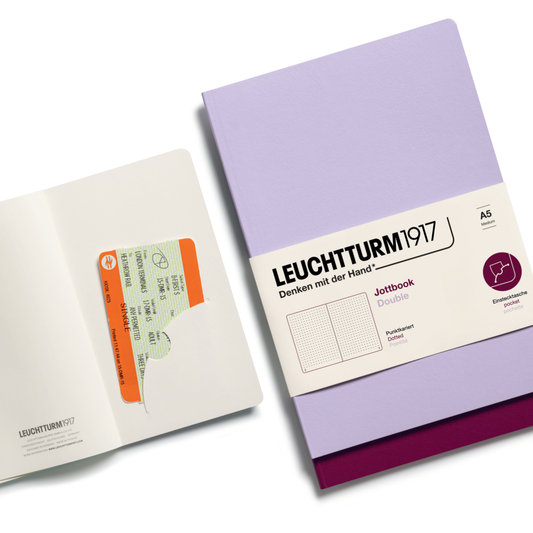 Leuchtturm Jottbook Double (in a pack of 2)