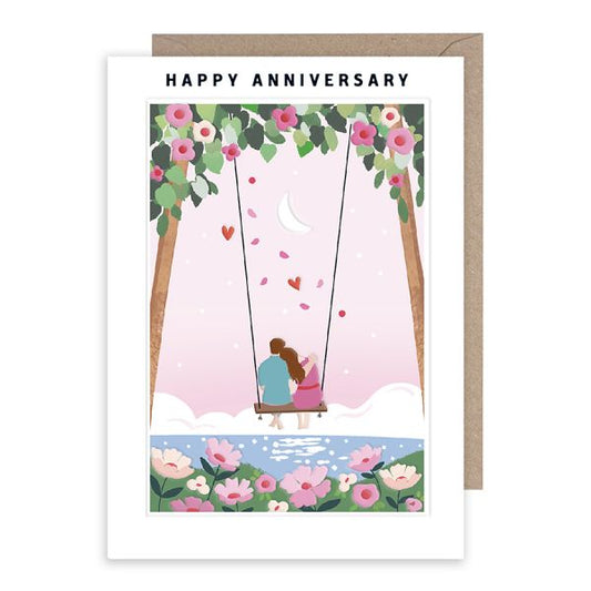 Happy Anniversary - Rosanna Rossi Greeting Card