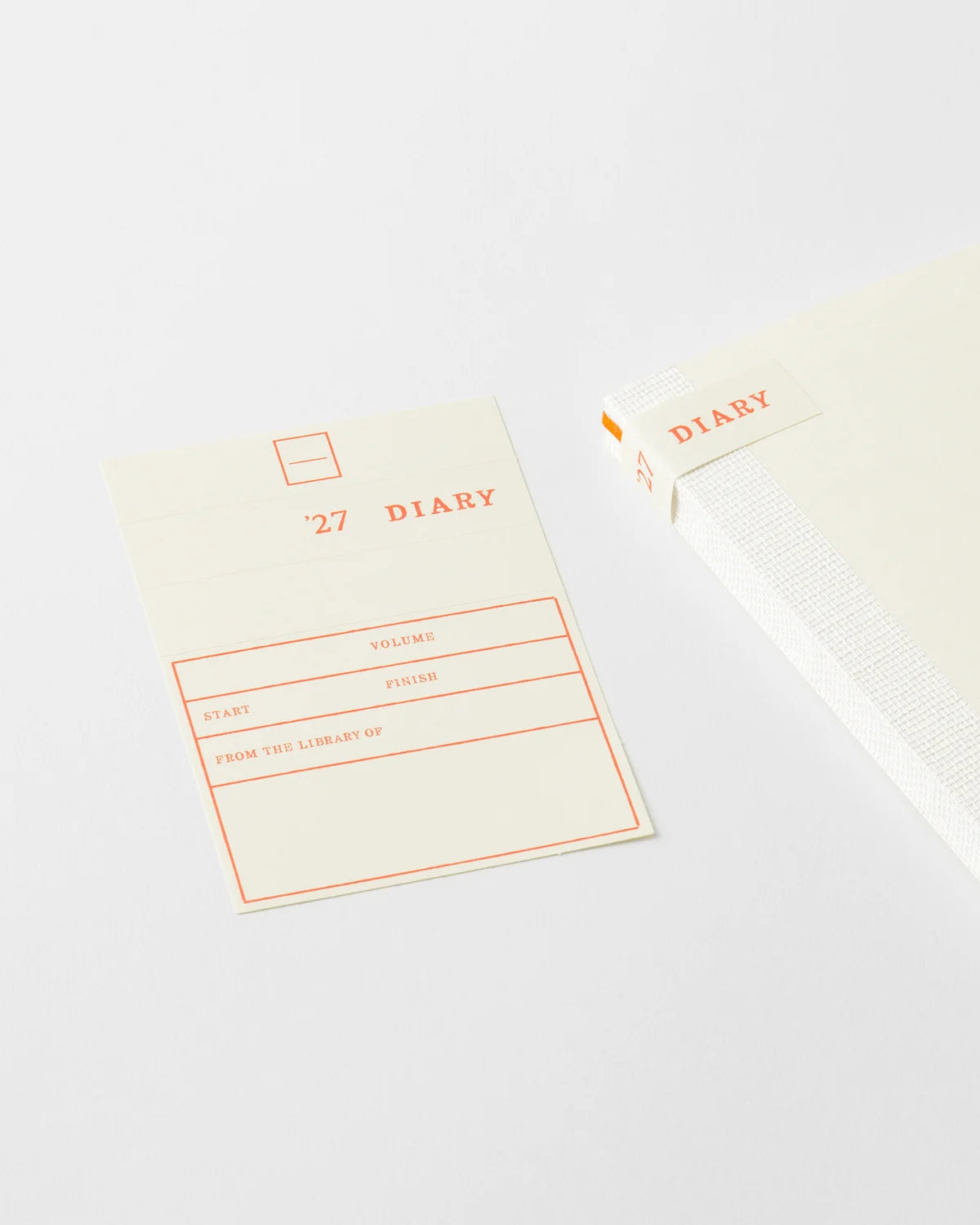 Midori 2027 Notebook Diary Monthly Block + Memo