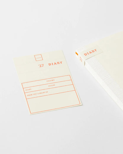 Midori 2027 Notebook Diary Monthly Block + Memo