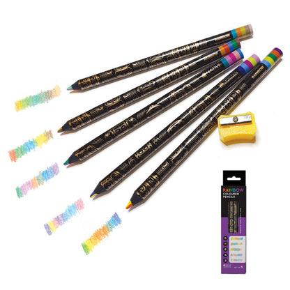Rainbow Coloured Pencils - Native Northwest
