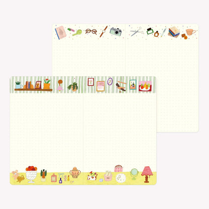 Yuru Log Notebook - Midori