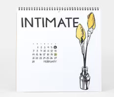 Shall We Begin - Nikki McClure 2027 Calendar