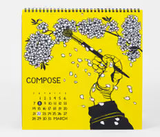 Shall We Begin - Nikki McClure 2027 Calendar