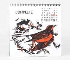 Shall We Begin - Nikki McClure 2027 Calendar