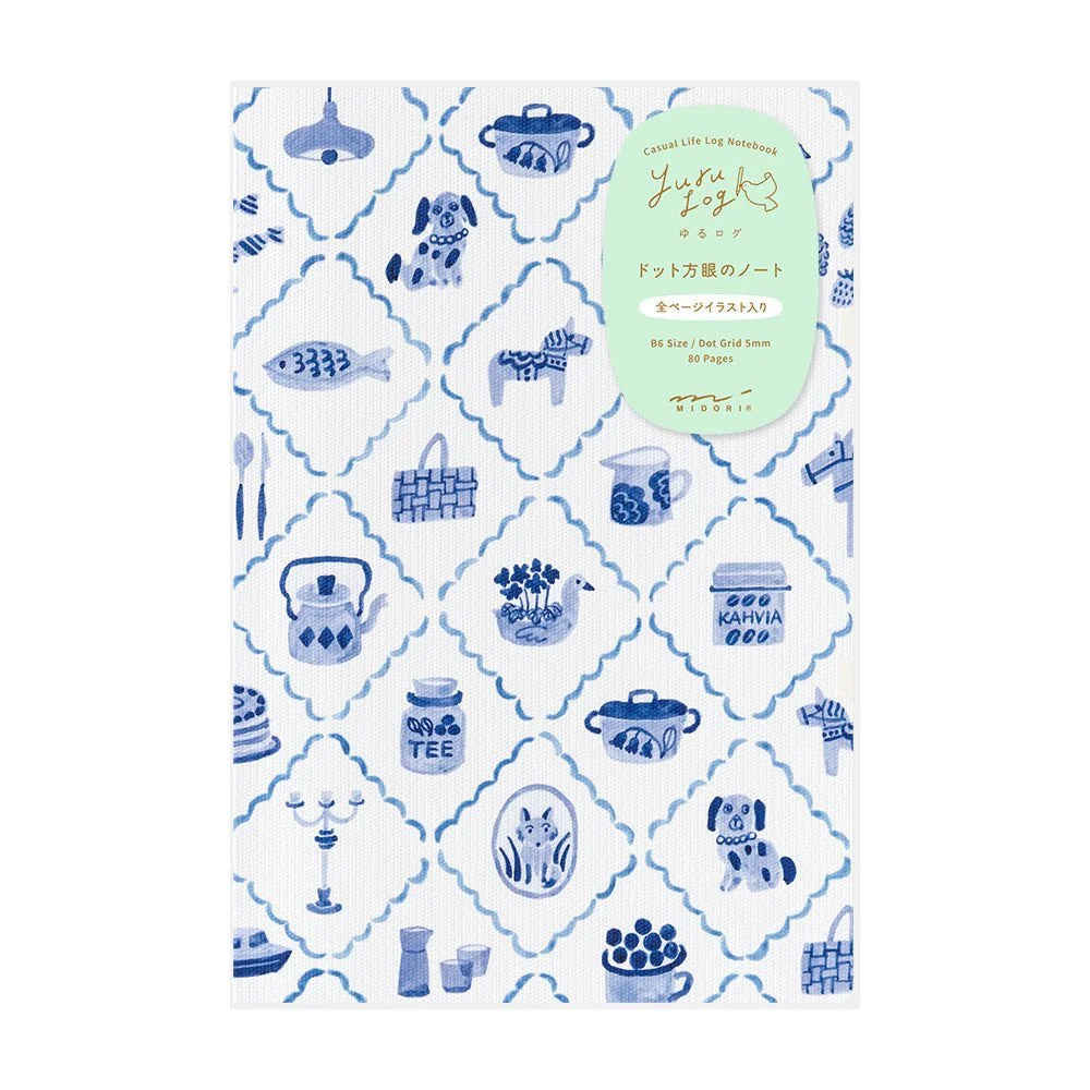 Yuru Log Notebook - Midori
