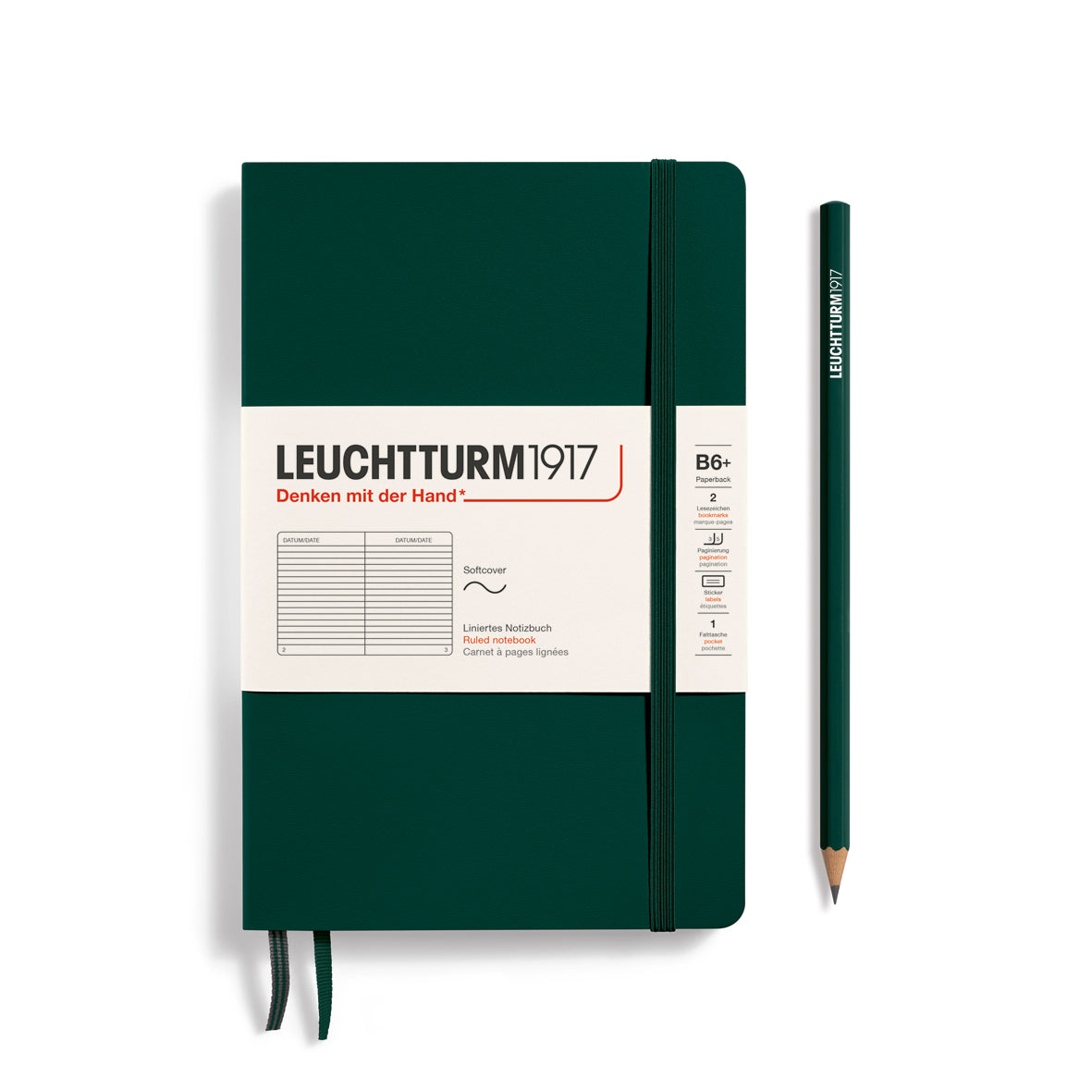Leuchtturm Notebook Paperback (B6+)