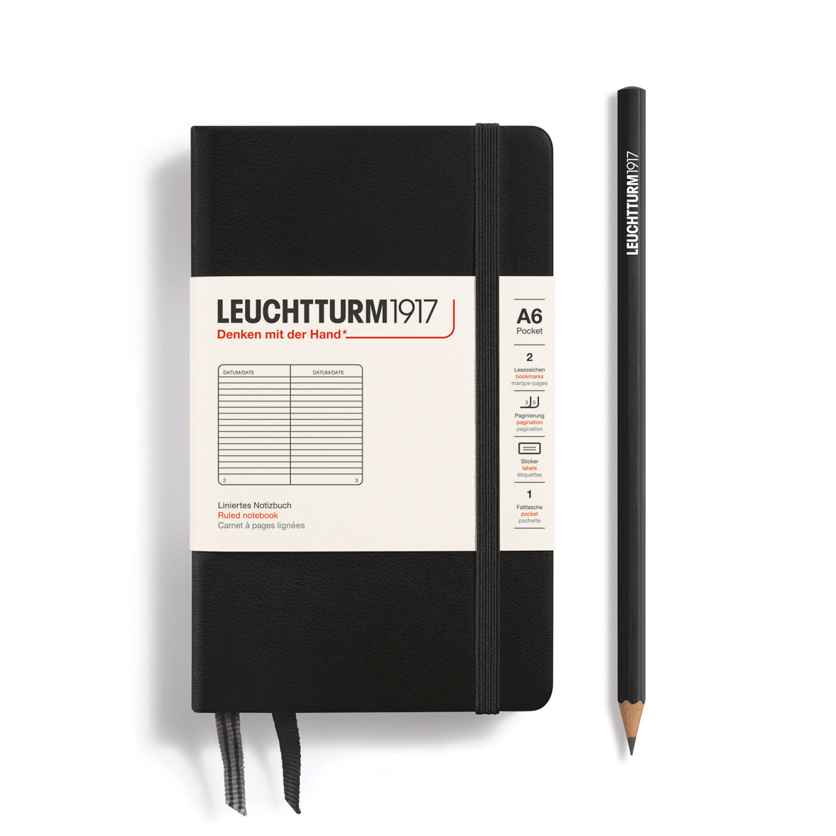 Leuchtturm Notebooks Pocket (A6)