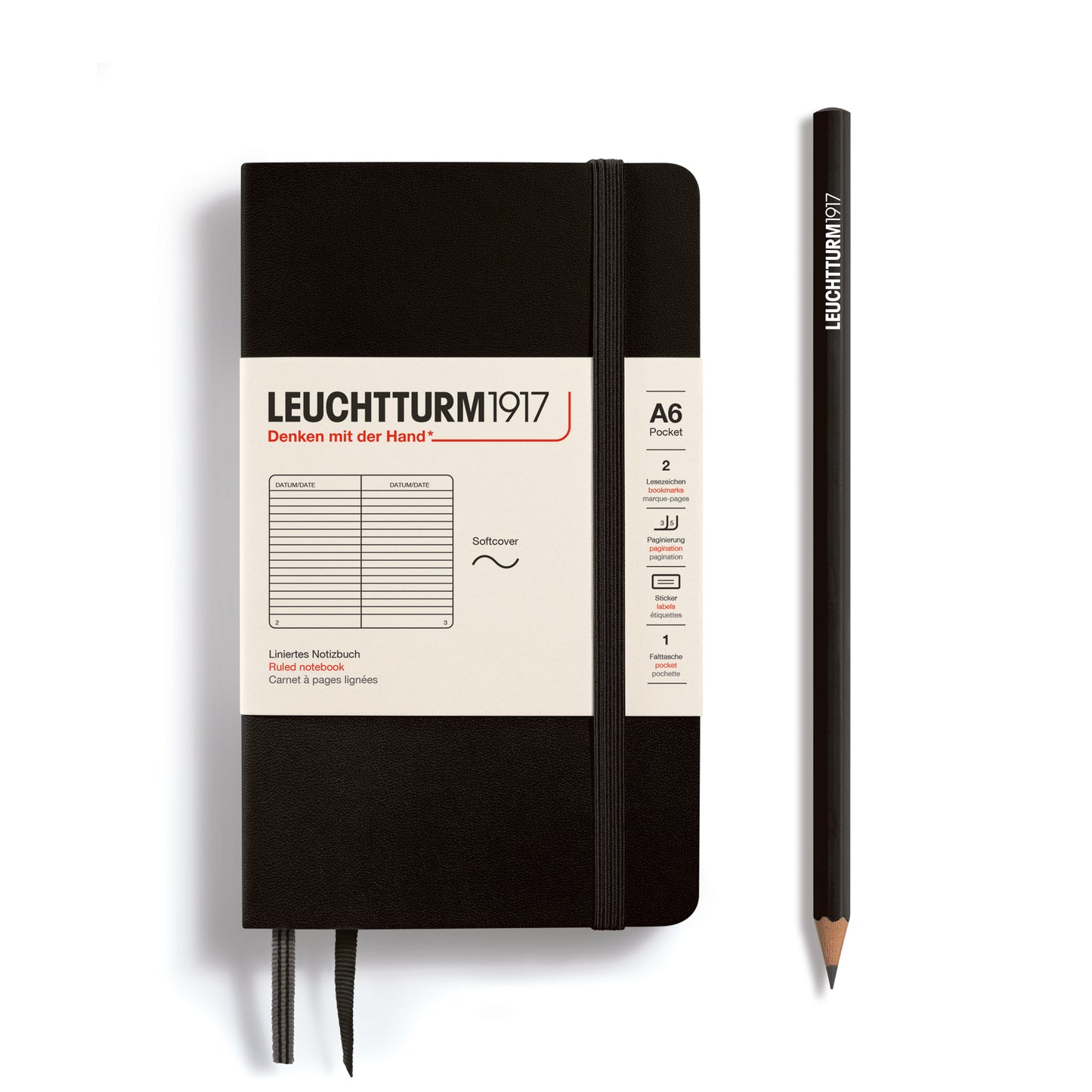 Leuchtturm Notebooks Pocket (A6)