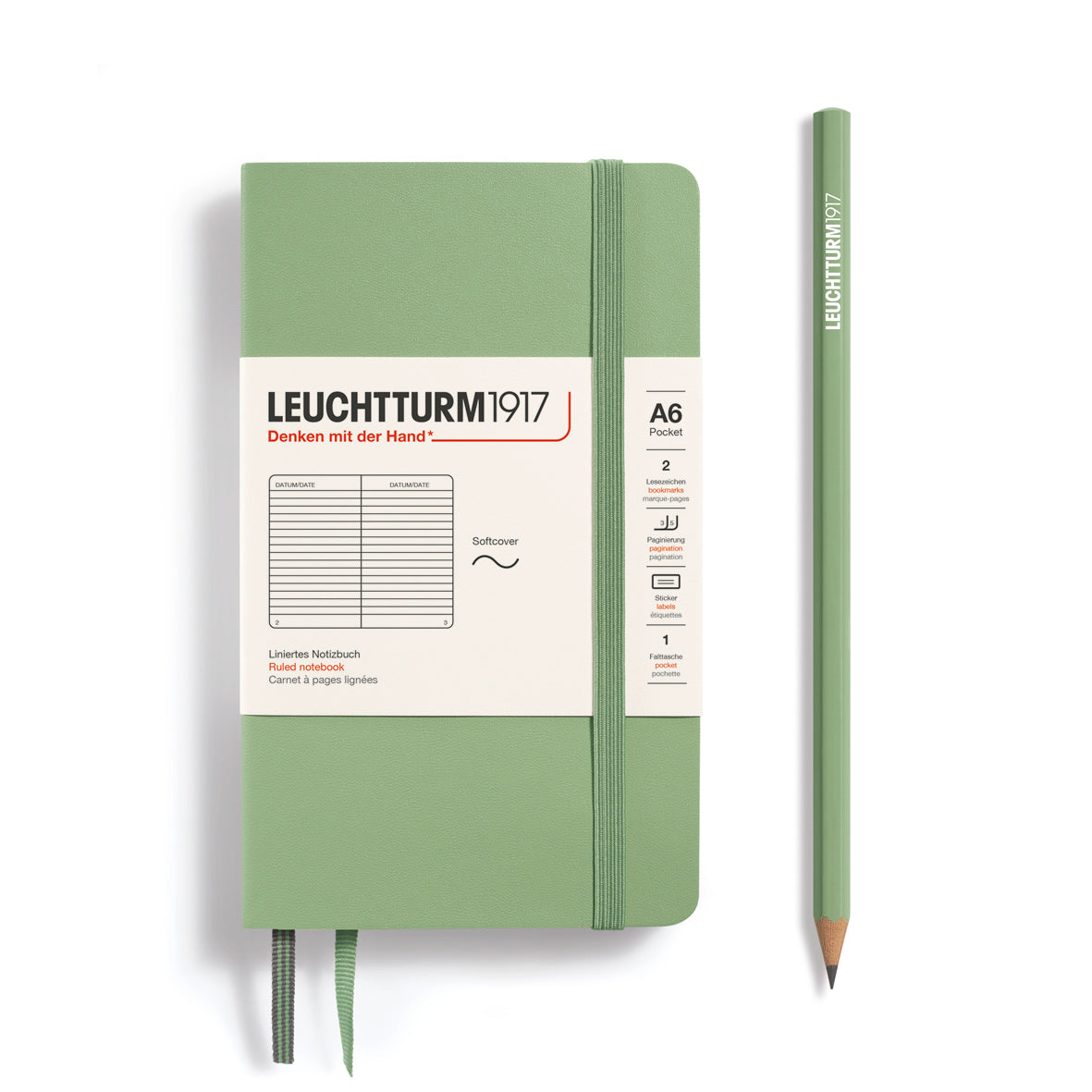Leuchtturm Notebooks Pocket (A6)